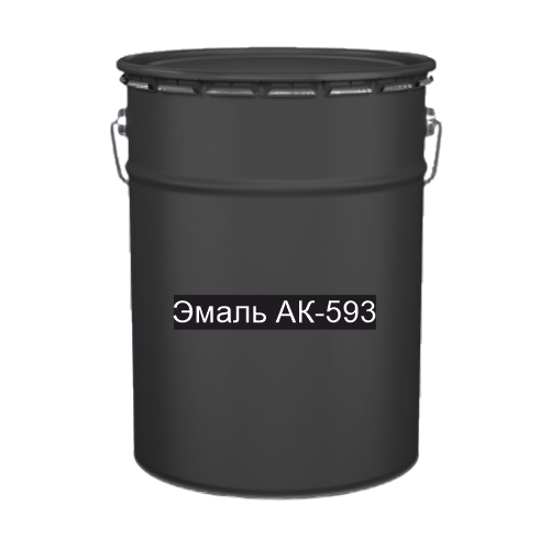 Краска для дорожной разметки Эмаль АК-593 черная